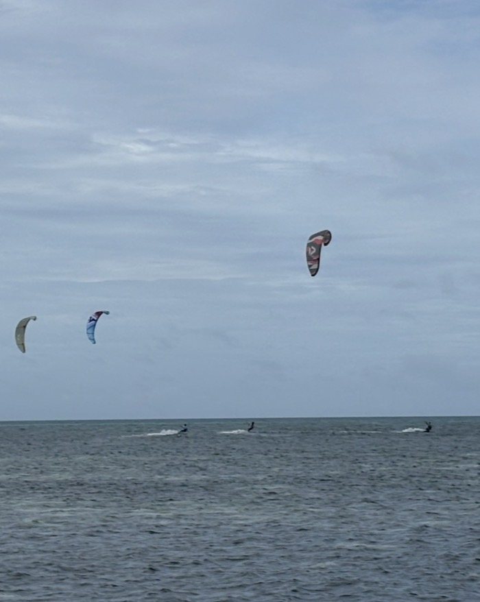 Kiteboarding, Goidhoo, Maldives