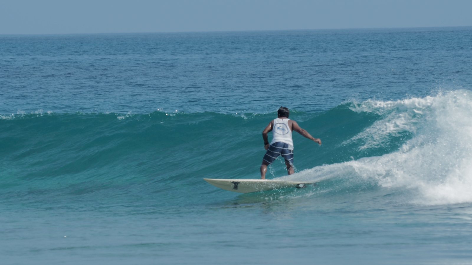 Surfing, Goidhoo, Maldives